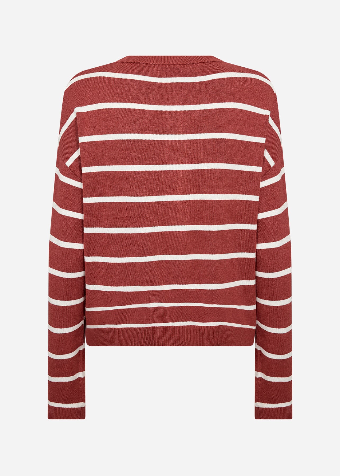 SC-DOLLIE STRIPE 795 Cardigan Rød