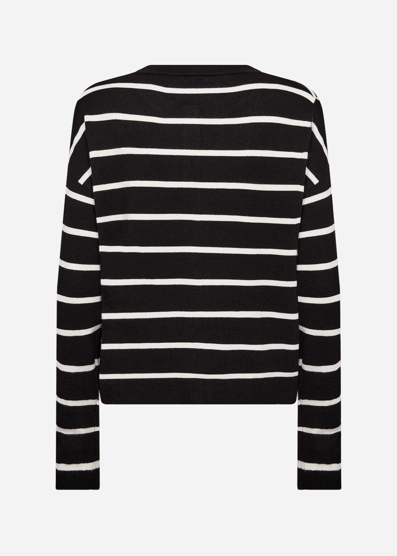SC-DOLLIE STRIPE 795 Cardigan Sort