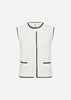 SC-DOLLIE 792 Vest Off white