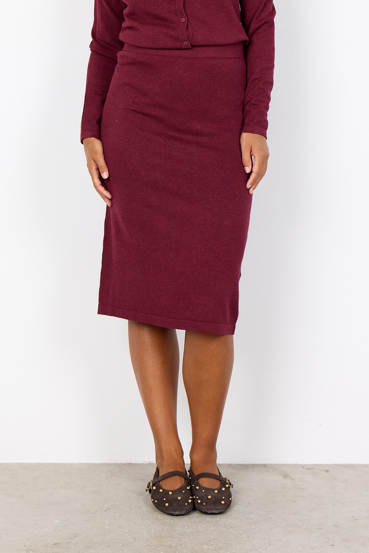 SC-DOLLIE 798 Nederdel Bordeaux
