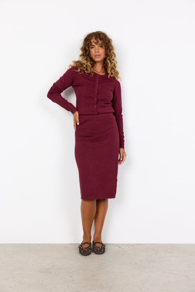 SC-DOLLIE 446 Cardigan Bordeaux