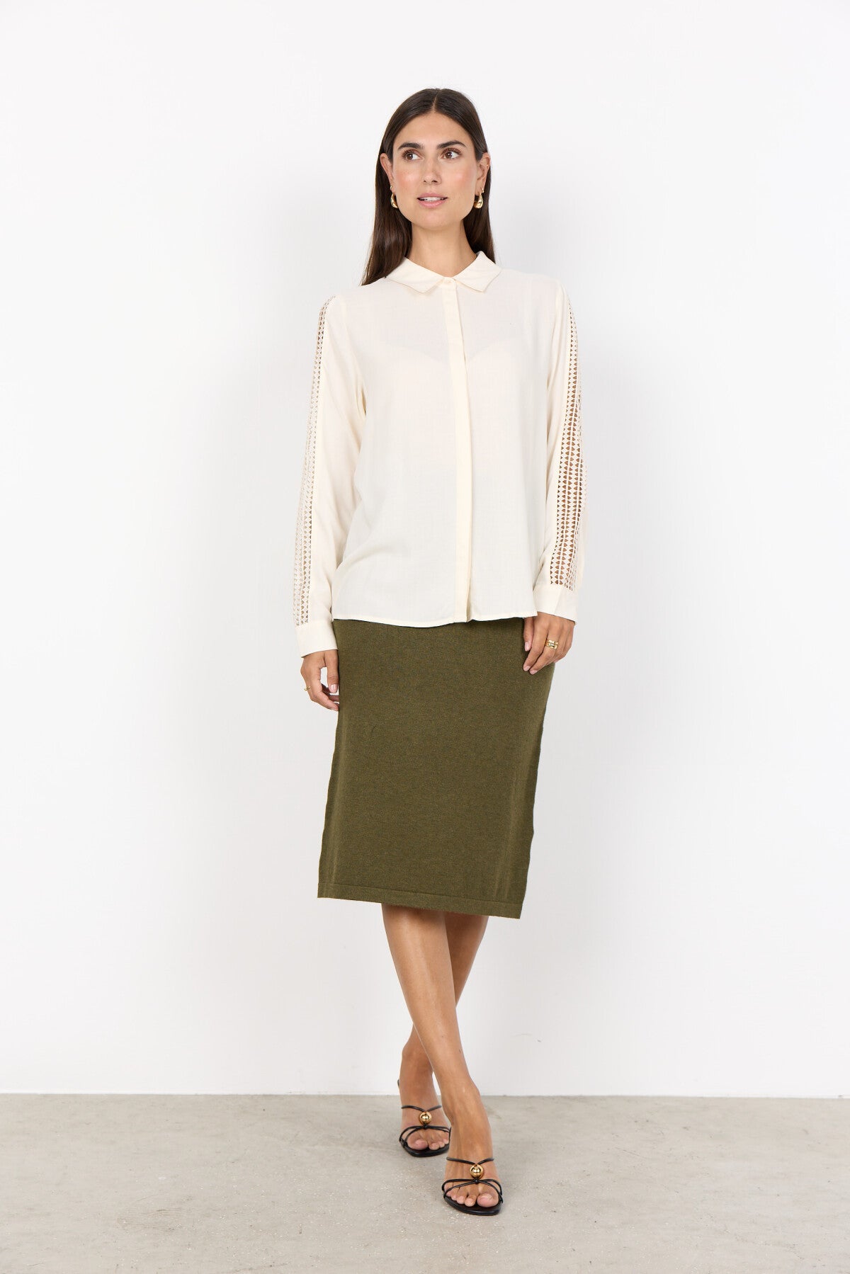 SC-RADIA 223 Skjorte Creme