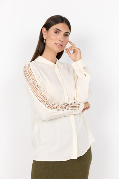 SC-RADIA 223 Skjorte Creme