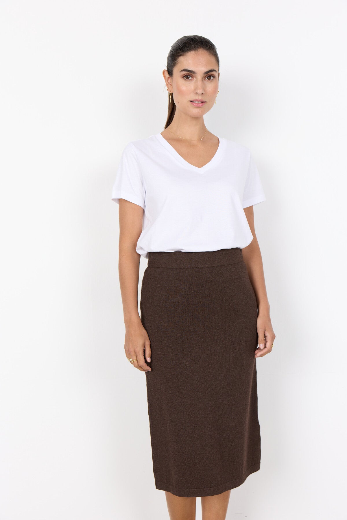 SC-DOLLIE 798 Nederdel Mørk brun