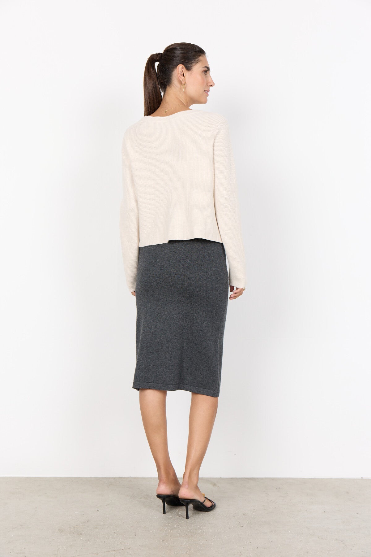 SC-KANITA 26 Cardigan Creme