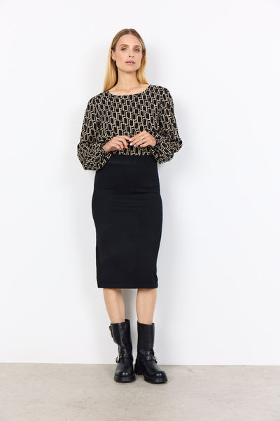 SC-DOLLIE 798 Nederdel Sort