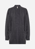 SC-GUNNA 13 Cardigan Mørk grå