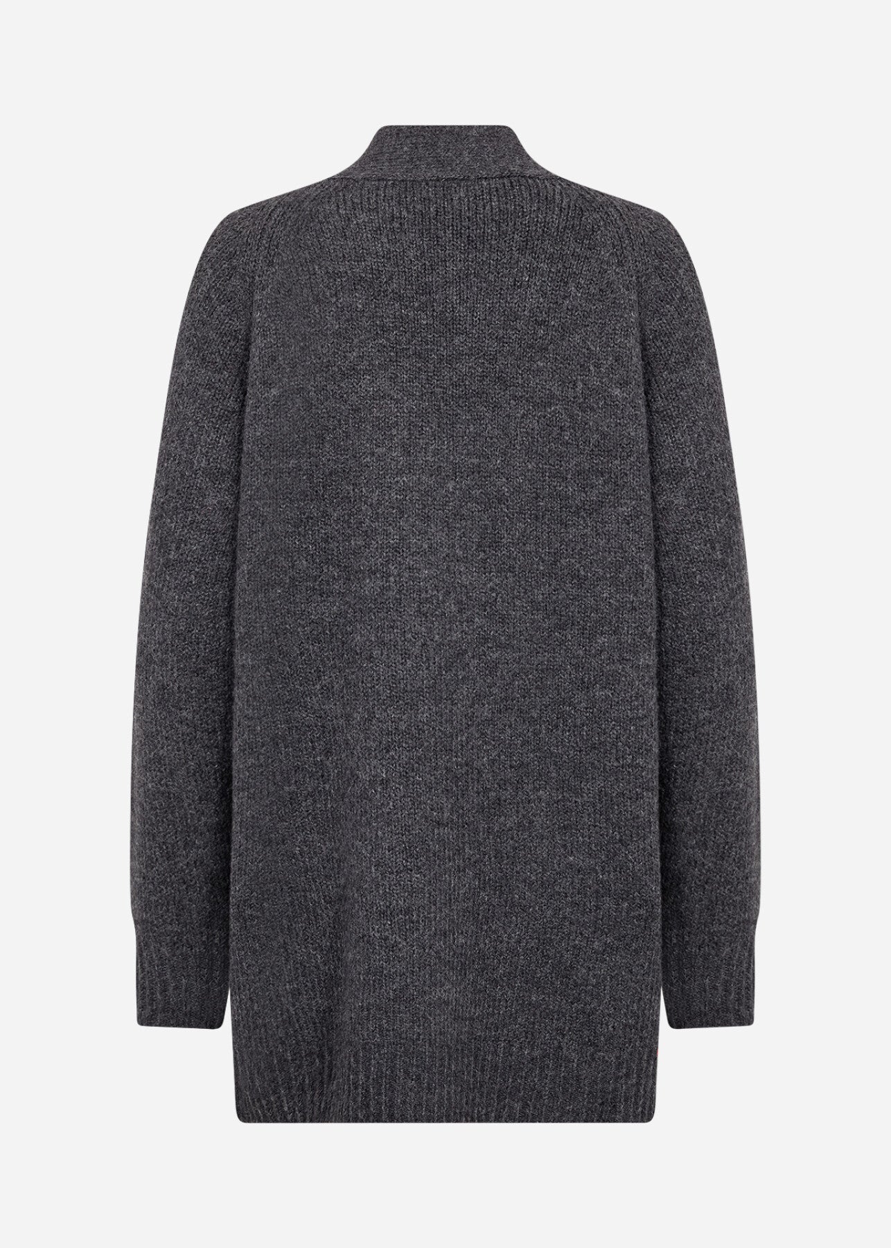 SC-GUNNA 13 Cardigan Mørk grå