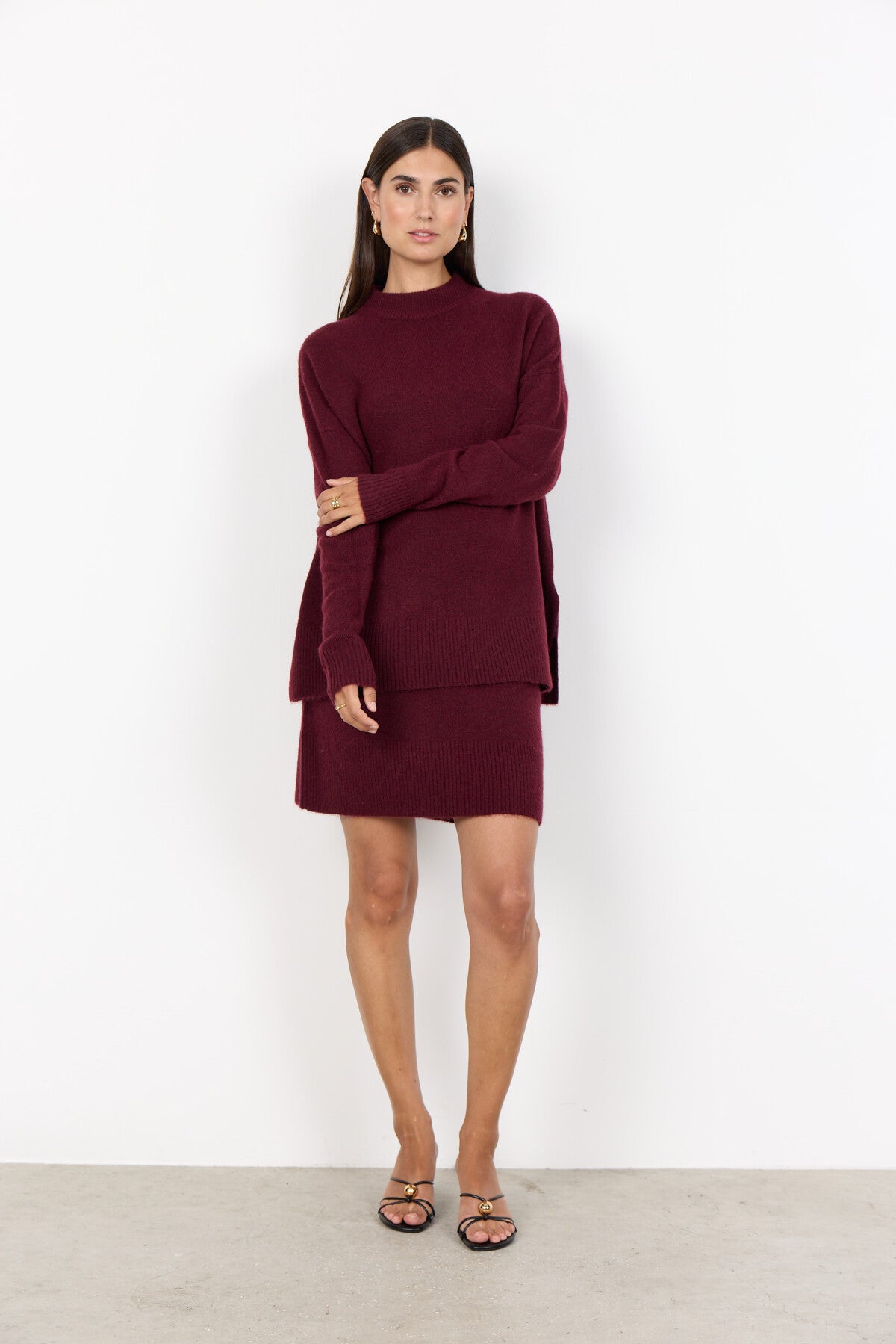 SC-NESSIE 68 Pullover Bordeaux
