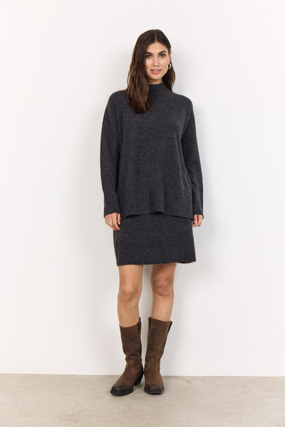 SC-NESSIE 68 Pullover Mørk grå
