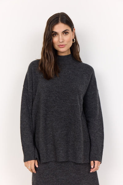SC-NESSIE 68 Pullover Mørk grå