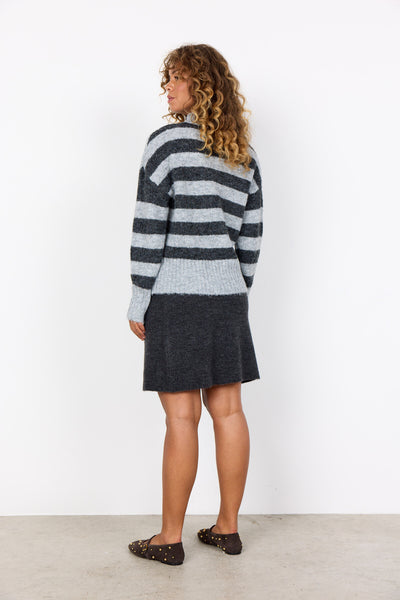 SC-ILENE 4 Pullover Mørk grå