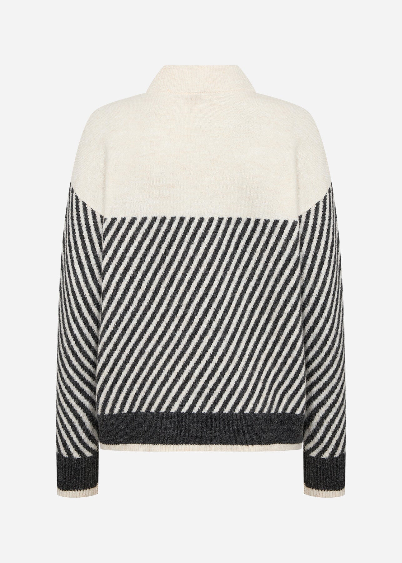SC-NESSIE STRIPE 71 Pullover Creme