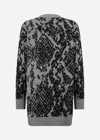 SC-VENDI 3 Cardigan Grå