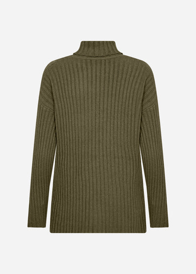 SC-KANITA 22 Pullover Mørkegrøn