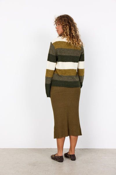 SC-ILENE 3 Pullover Mørkegrøn