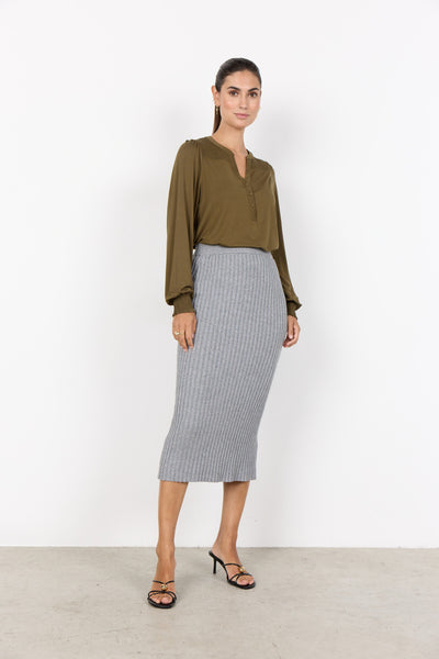 SC-MARICA 303 Bluse Mørkegrøn
