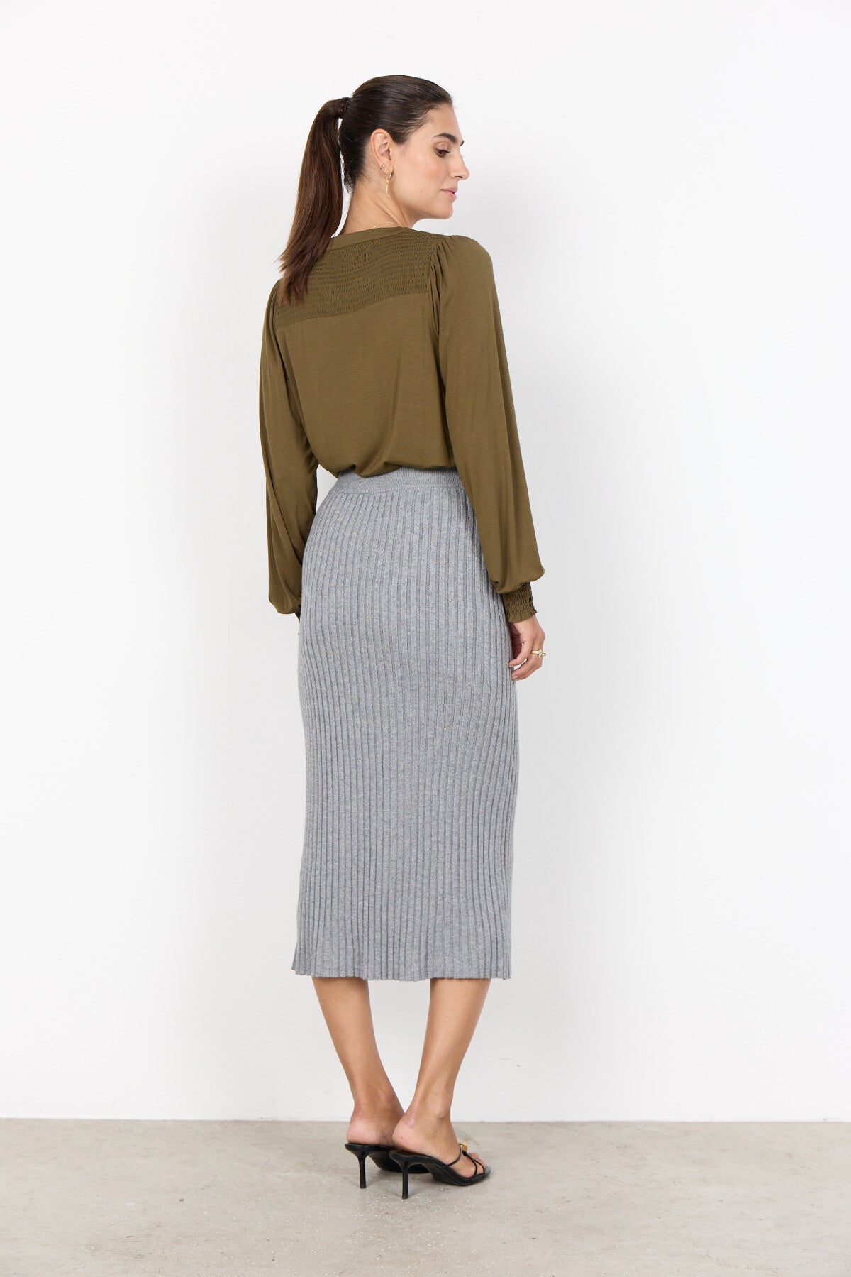 SC-MARICA 303 Bluse Mørkegrøn