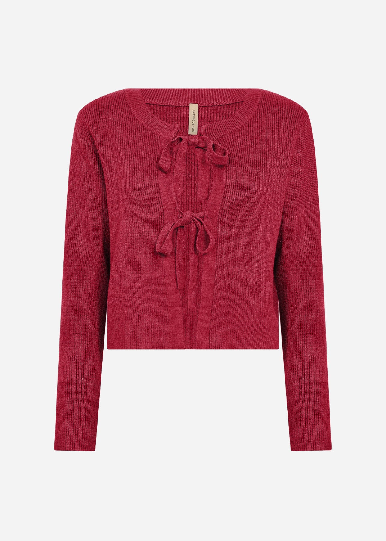 SC-KANITA 26 Cardigan Rød