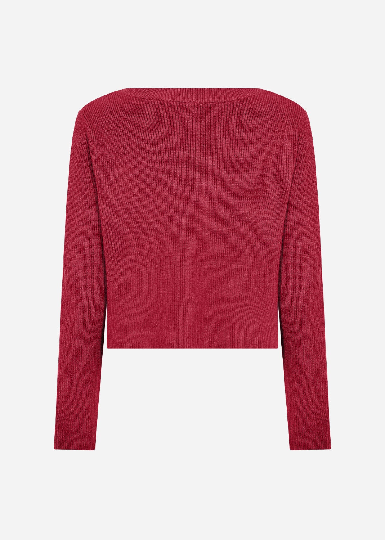 SC-KANITA 26 Cardigan Rød