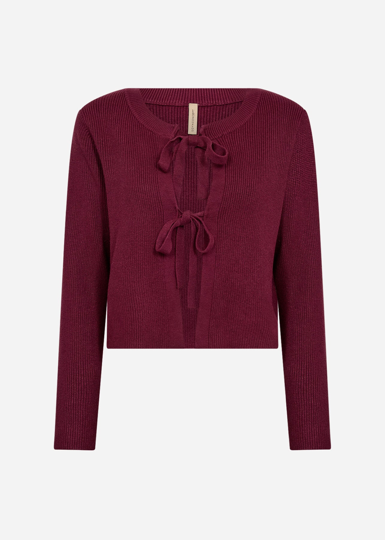 SC-KANITA 26 Cardigan Bordeaux