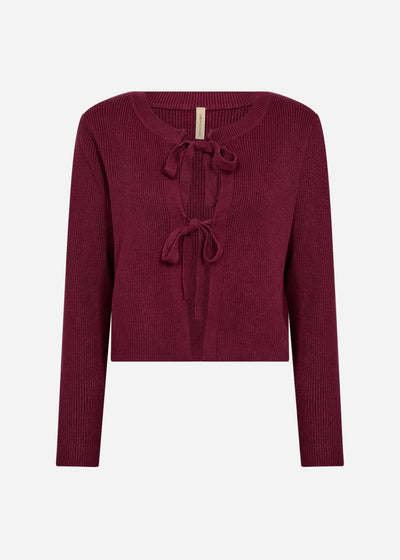 SC-KANITA 26 Cardigan Bordeaux
