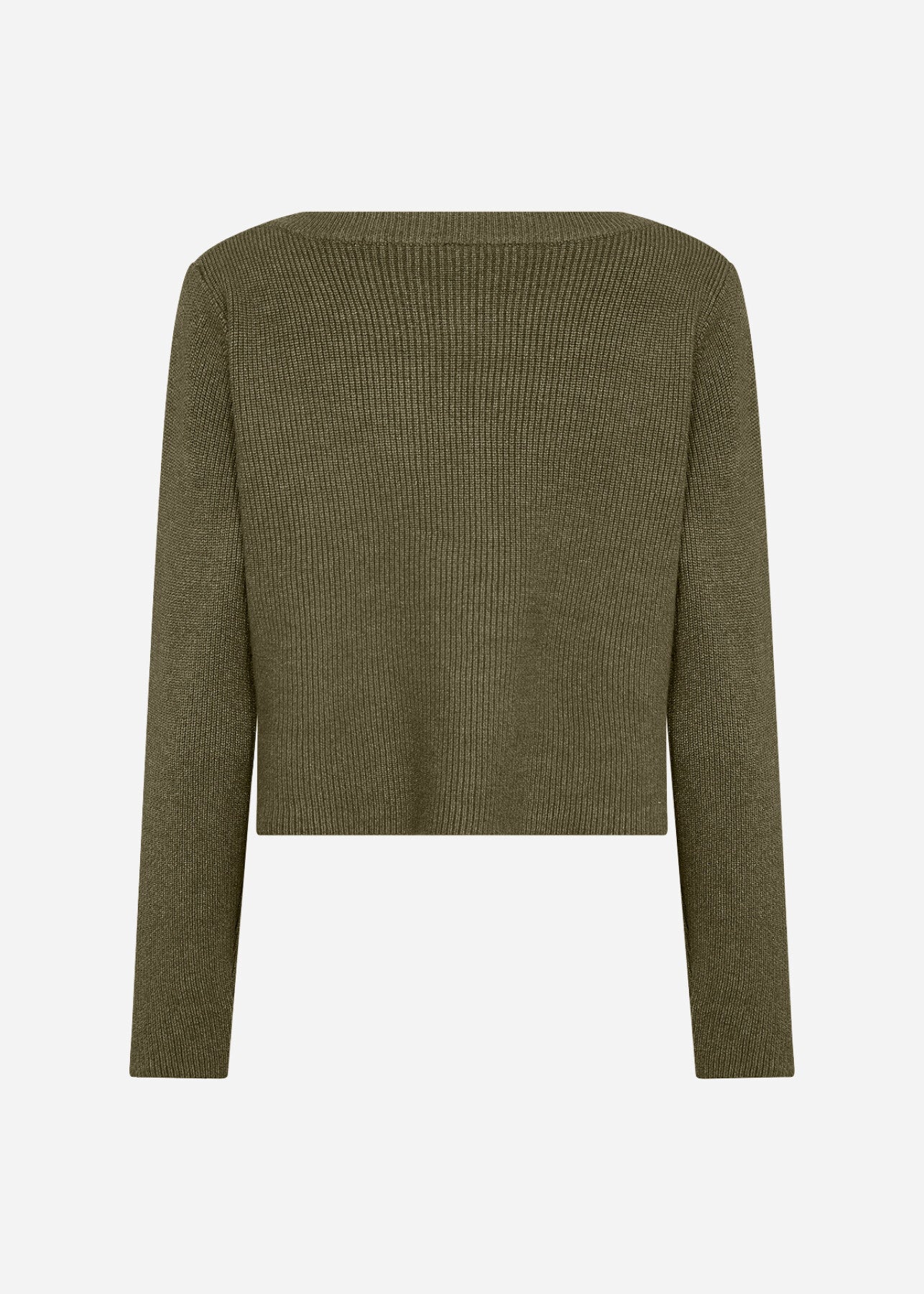SC-KANITA 26 Cardigan Mørkegrøn