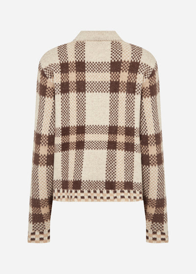 SC-VIBSA 1 Pullover Mørk sand
