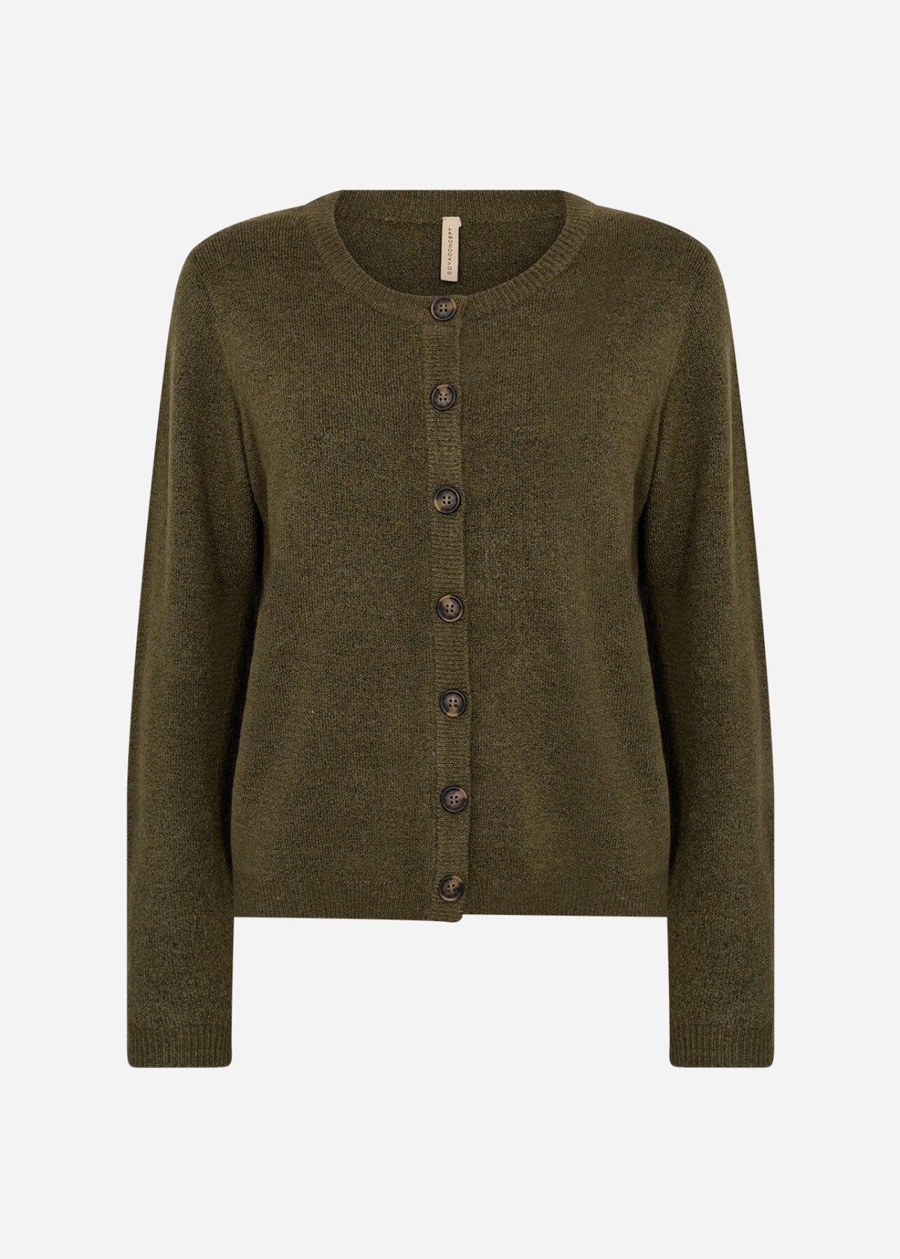 SC-ORLEAN 2 Cardigan Mørkegrøn