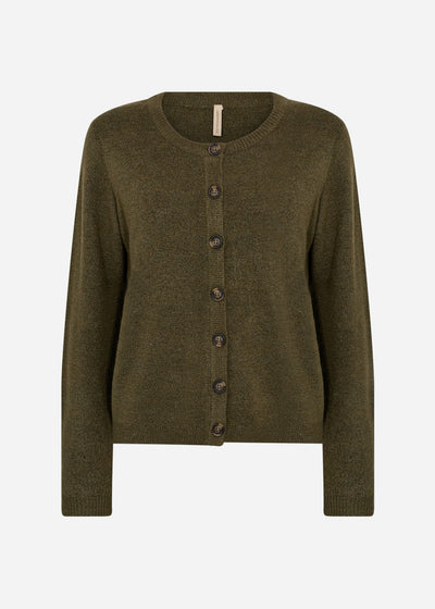 SC-ORLEAN 2 Cardigan Mørkegrøn