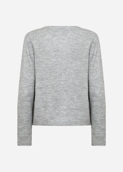 SC-ORLEAN 2 Cardigan Lys grå
