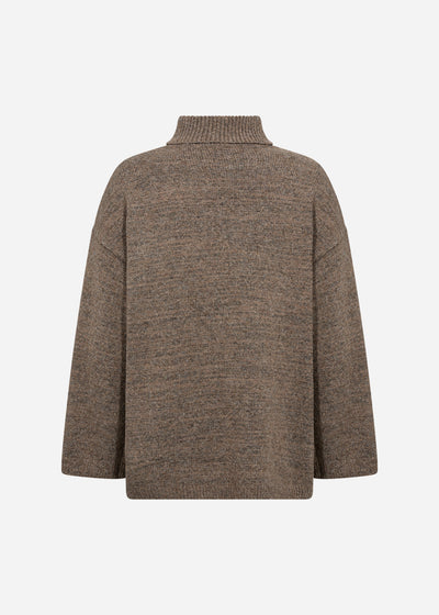 SC-VIDA 1 Pullover Mørk sand