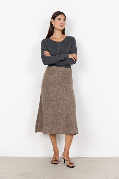 SC-DOLLIE 446 Cardigan Mørk grå