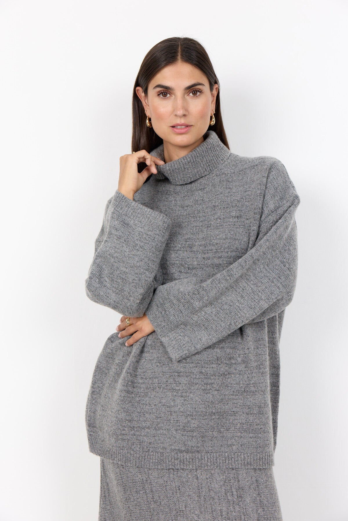 SC-VIDA 1 Pullover Grå