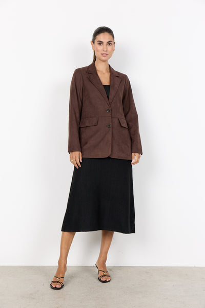 SC-VESNA 2 Blazer Mørk brun