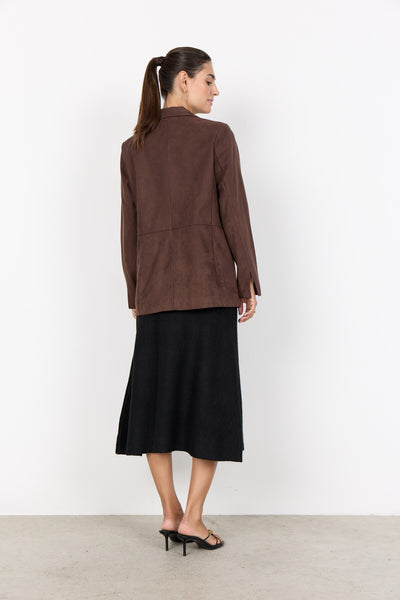 SC-VESNA 2 Blazer Mørk brun