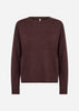 SC-HANNELE 1 Pullover Mørk blomme