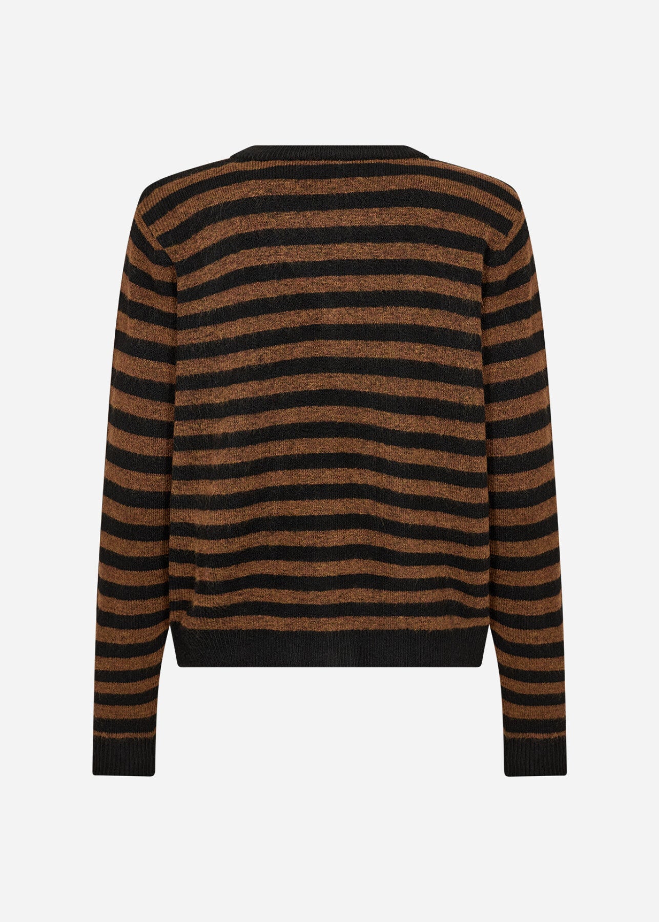 SC-ORLEAN STRIPE 13 Cardigan Sort