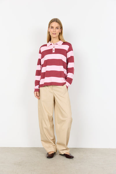 SC-BARNI 48 Bluse Rubin rød