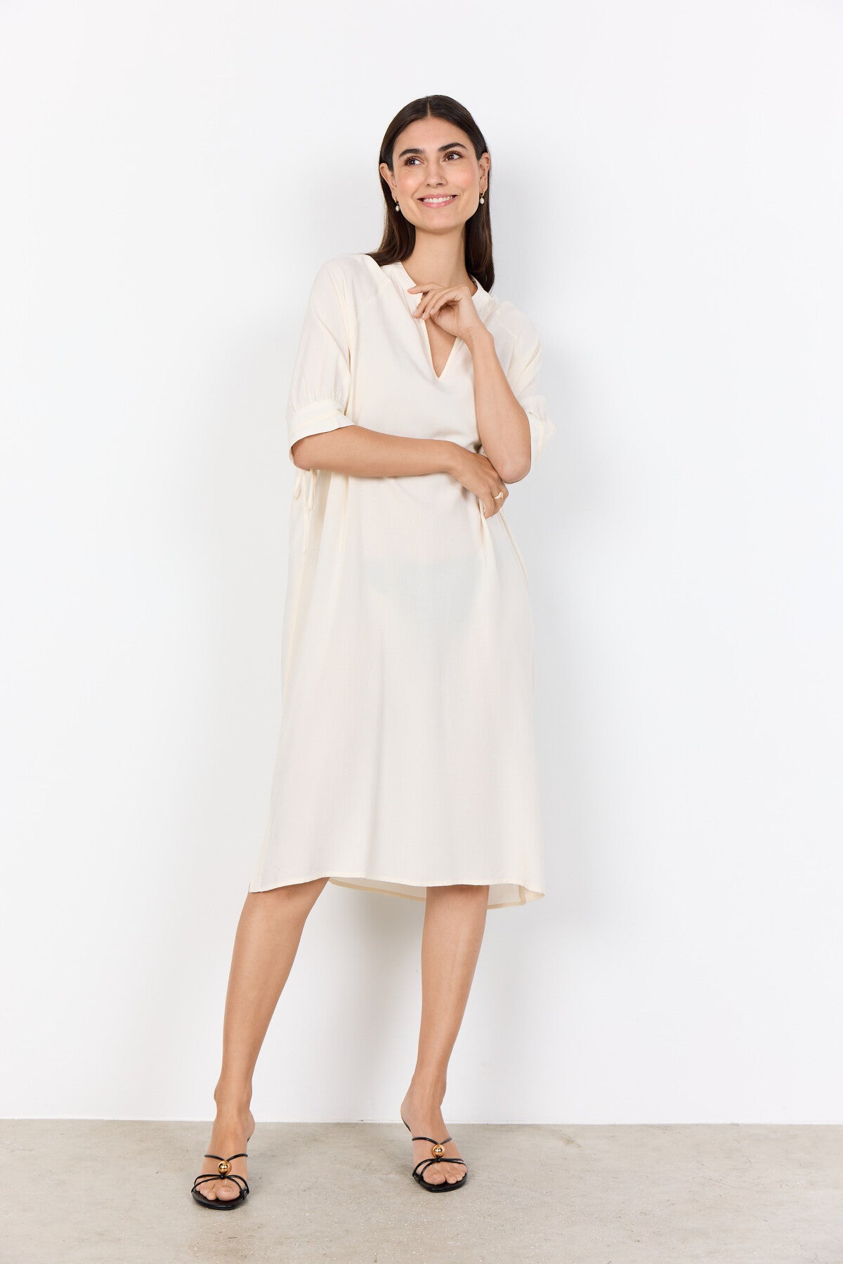 SC-RADIA 219 Kjole Creme