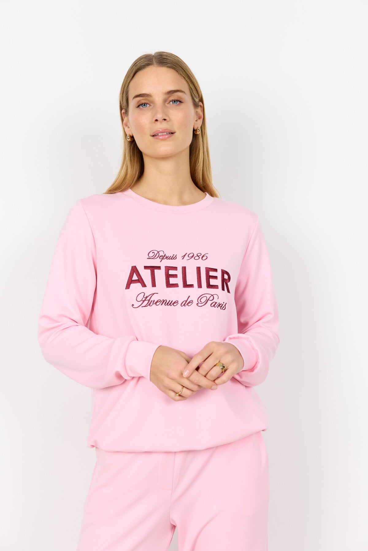 SC-BANU 281 Sweatshirt Lyserød