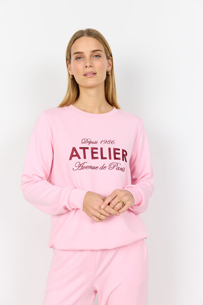 SC-BANU 281 Sweatshirt Lyserød