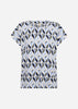 SC-FELICITY AOP 551 T-shirt Blå