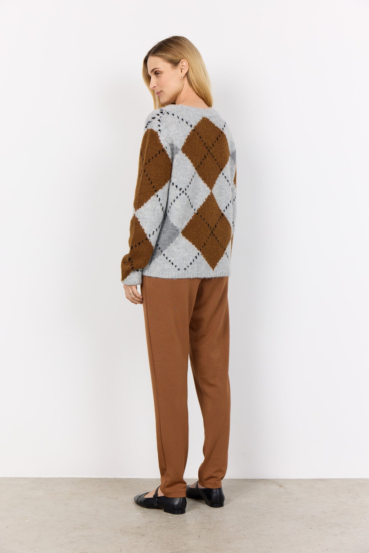SC-ACACIE 1 Pullover Lys grå