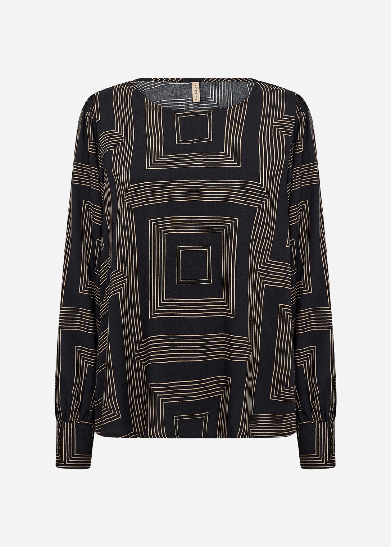 SC-ANNABEL 1 Bluse Sort