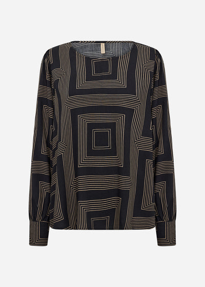 SC-ANNABEL 1 Bluse Sort