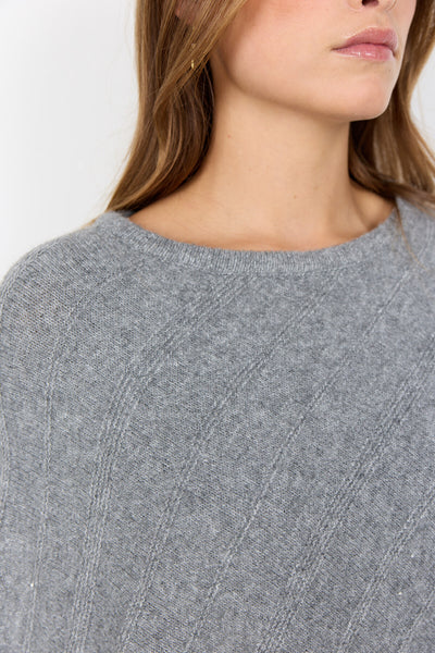 SC-AJNA 1 Poncho Grå