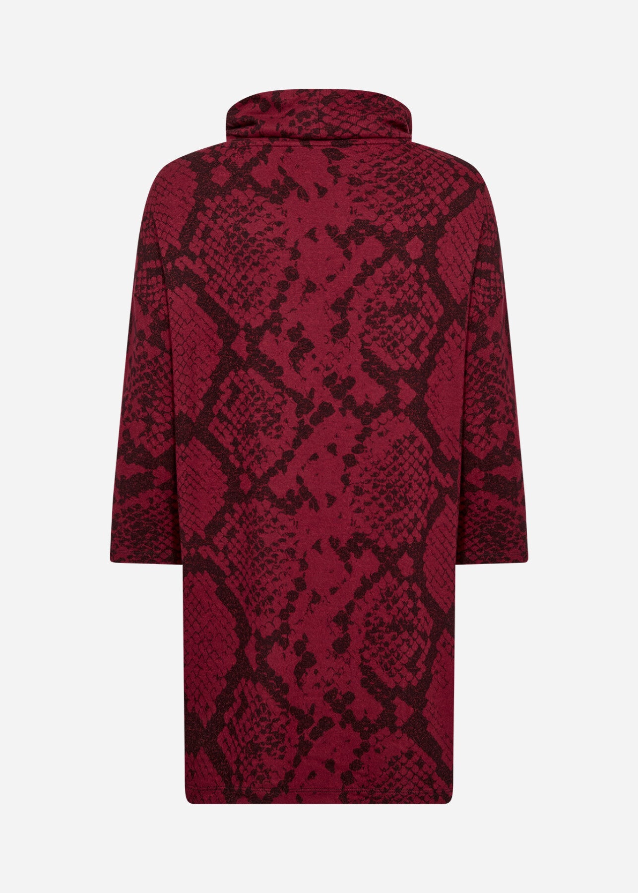 SC-BIARA AOP 146 Sweatshirt Bordeaux