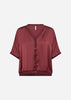 SC-THILDE 55 Bluse Mørk rød