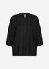 SC-VIOLETTA 4 Bluse Sort